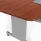 Linea Italia Boat Multipurpose Conference Table, 40" W, 60" L, 30" H, Wood Top, Cherry ZUC118 - alternate 8